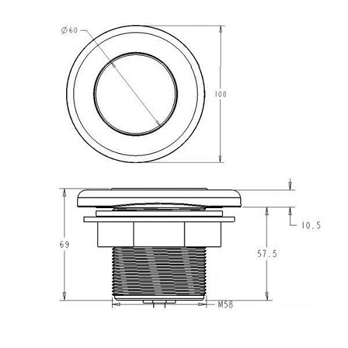 картинка Светильник Aquaviva HT026C 6 Вт RGB от магазина Одежда+